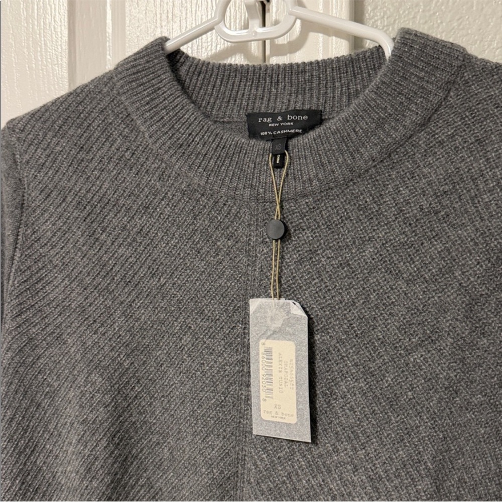 Rag & Bone Women's Gray Crewneck Sweater